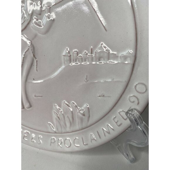 Frankoma XMas Plate 1990 - Picture 2 of 12